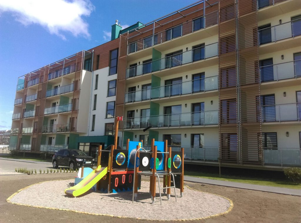 Rybacki — budynek apartamentu